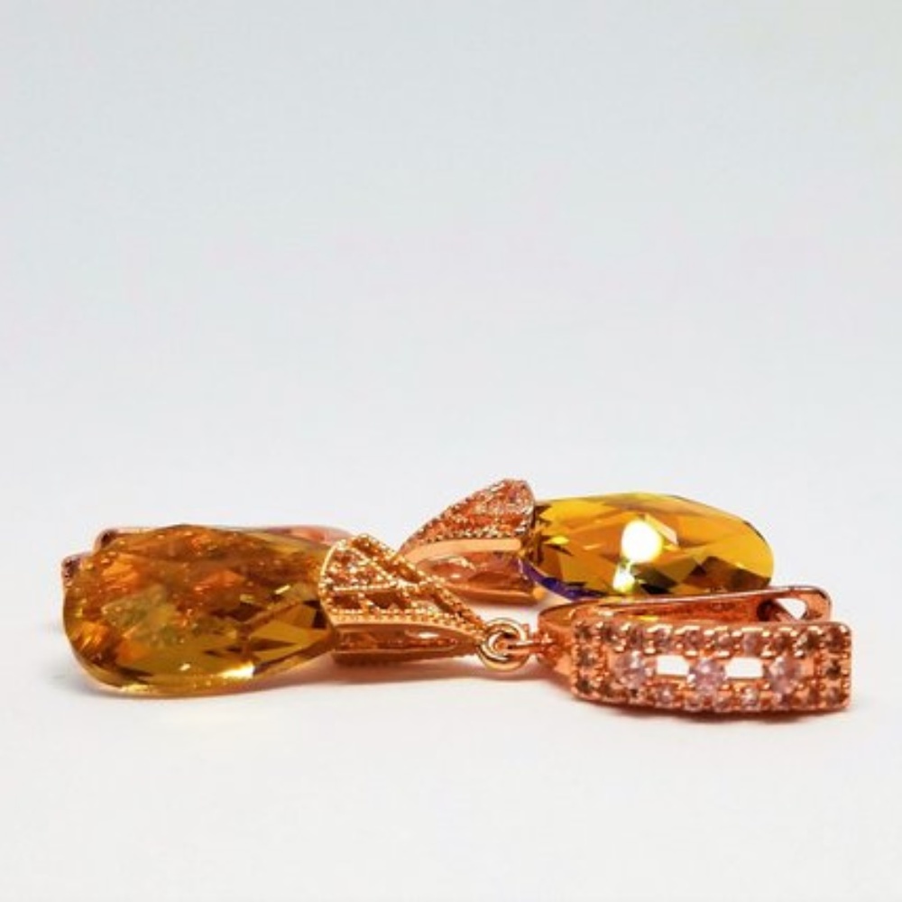 Swarovski Crystals Dangling Earrings